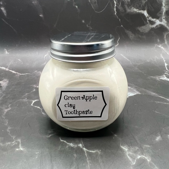 Hand Crafted Other - Green Apple Clay Toothpaste  flavor request available